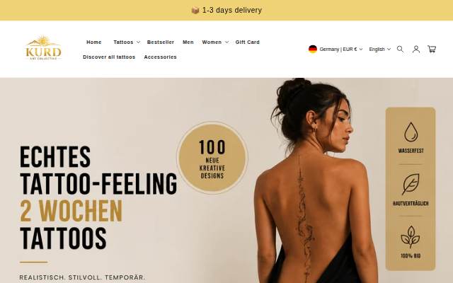 Kurd Art Collective storefront