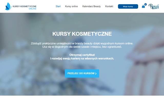 Kursy Kosmetyczne Online storefront