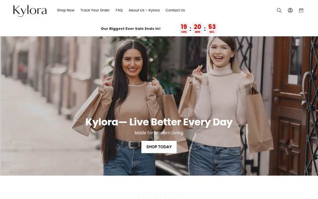 Kylora storefront