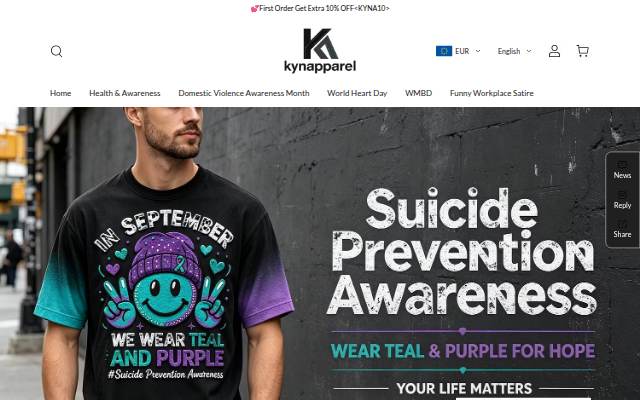 kynapparel storefront