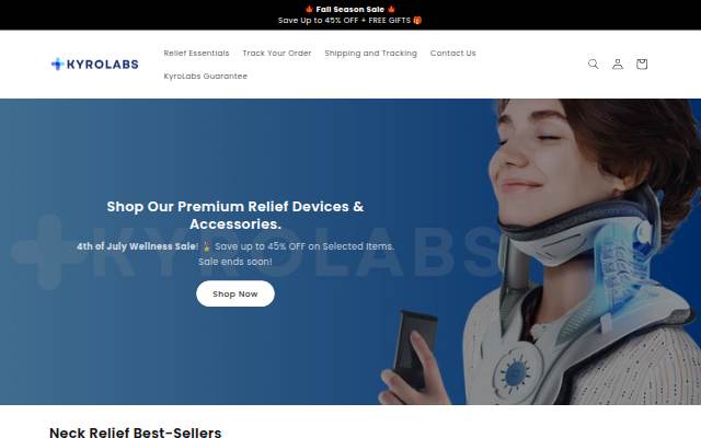 Kyrolabs storefront