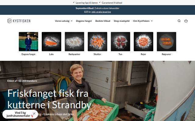 Kystfisken storefront
