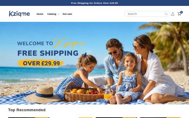 kziqme storefront