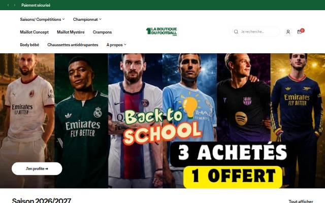 laboutiquedufootball storefront