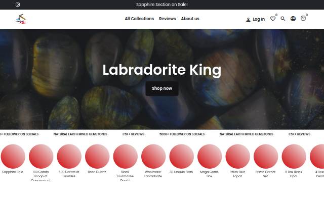 The LabradoriteKing storefront