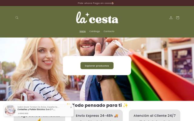 Startseite von lacestaes.com