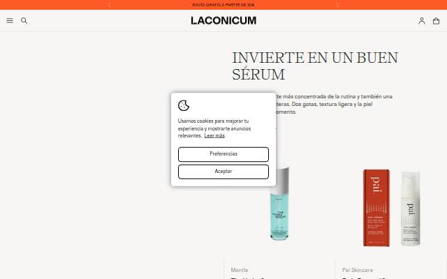 LACONICUM storefront