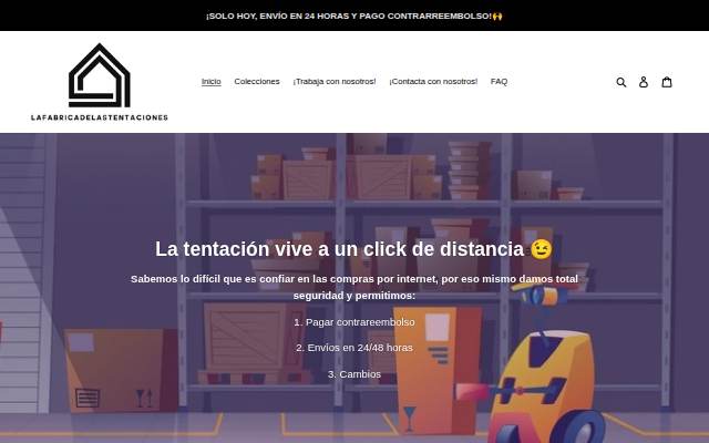 lafabricadelastentaciones storefront