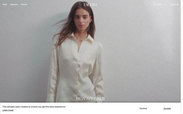LAGOM storefront