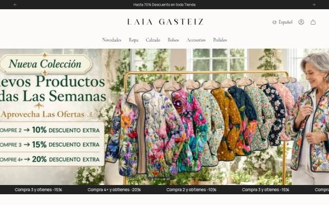 Laia Gasteiz storefront