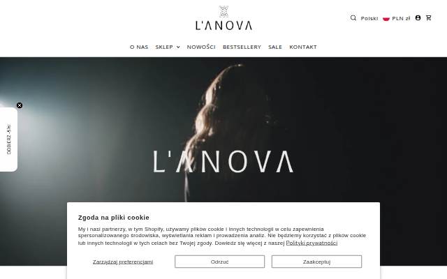 L storefront