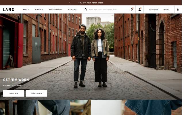 LANX storefront