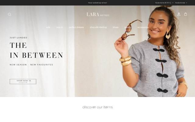 Lara Boutique storefront