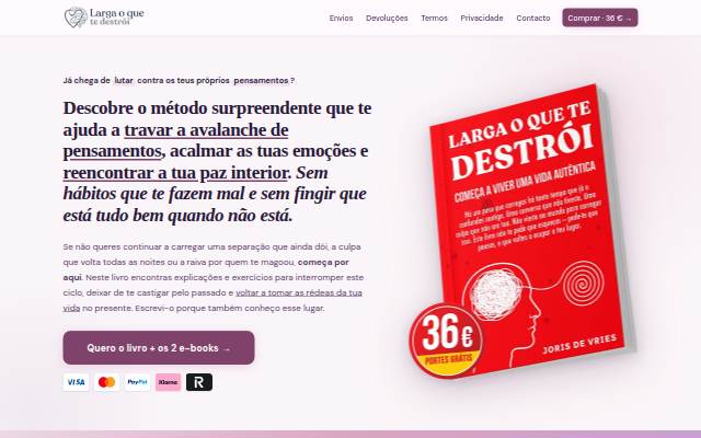 Larga o que te destrói storefront