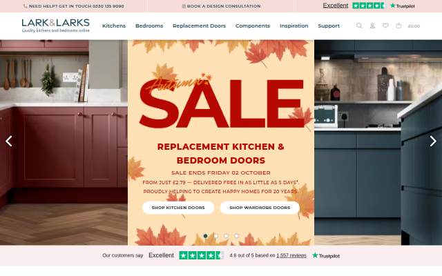 Lark &amp; Larks - DIY Kitchens and Bedrooms Online storefront