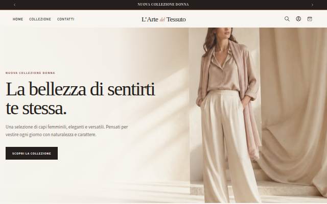 L’Arte del Tessuto storefront