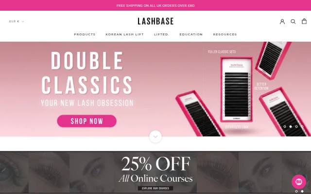 LashBase Limited storefront