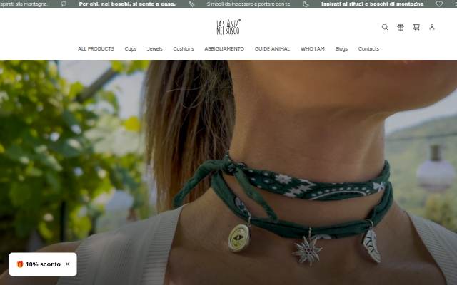 La stanza nel bosco storefront