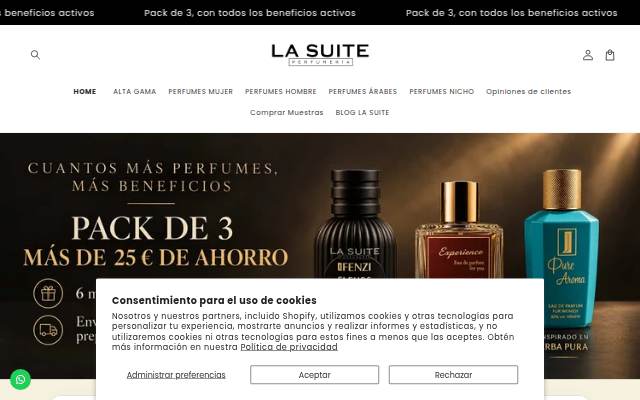 La Suite Perfumeria storefront
