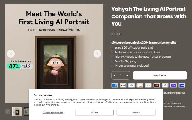 Vitrine de Yahyah