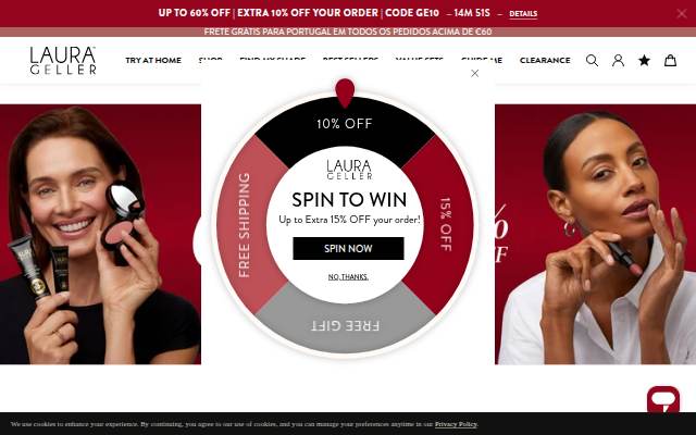Laura Geller Beauty storefront