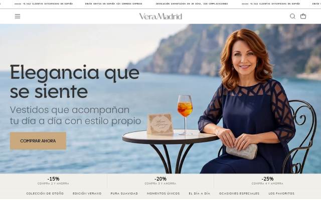 Vera Madrid storefront