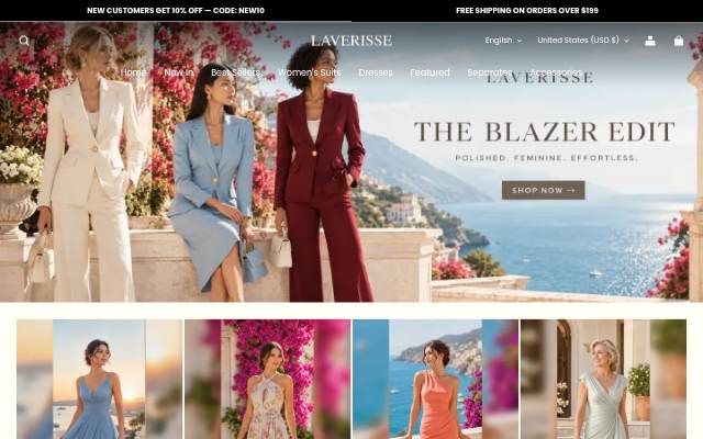 Laverisse storefront