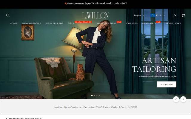 Lavillon storefront