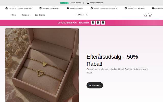 Lavinia storefront