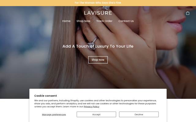 Lavisure storefront