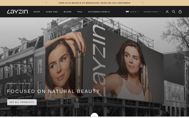 Layzinskin storefront