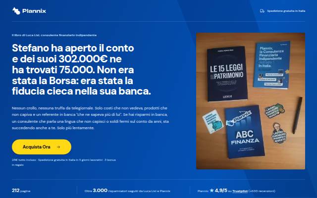 Startseite von Le 15 leggi del patrimonio — il libro di Luca Lixi