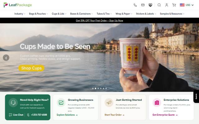 LeafPackage storefront