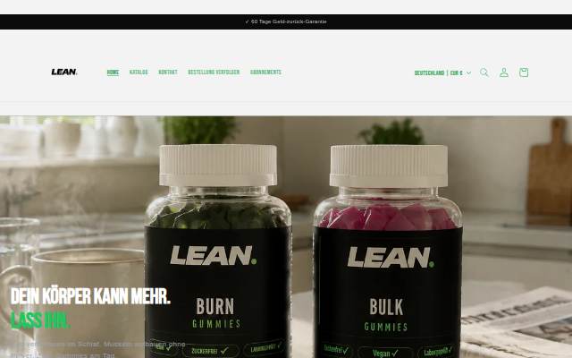 LEAN storefront