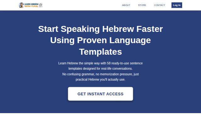Montra da Learn Hebrew With Yuval
