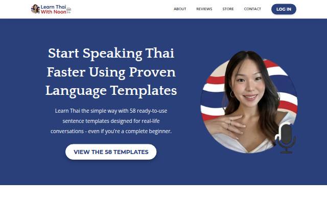 Learn Thai With Noon storefront