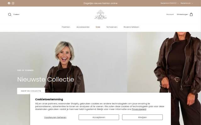 L'eau Vive Fashion storefront