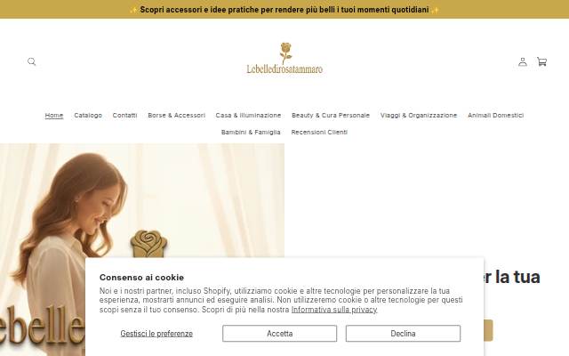 Le Belle di Rosa tammaro storefront