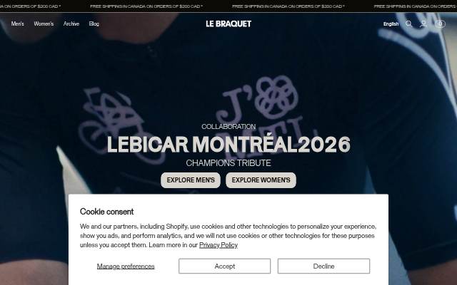 Montra da Le Braquet Cycling Club