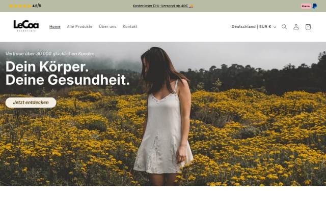 LeCoa storefront