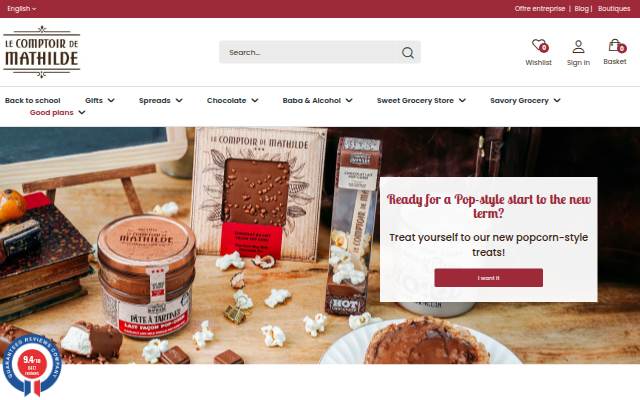Le Comptoir de Mathilde storefront