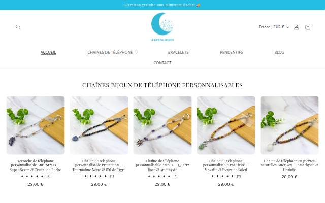 Le Cristal d'Eden storefront