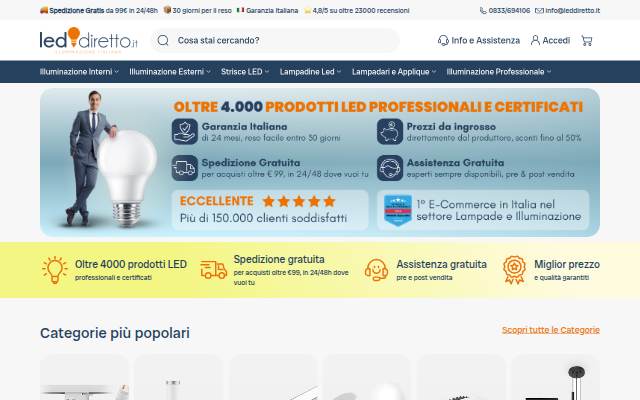 LEDdiretto.it storefront
