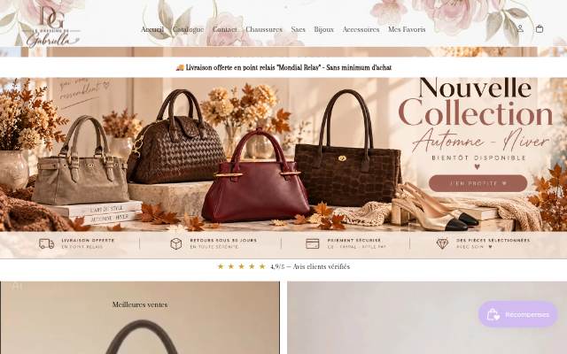 Le dressing de Gabriella storefront
