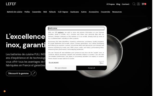 LEFEF Cooking - Ustensiles de cuisine Fabriqués en France storefront