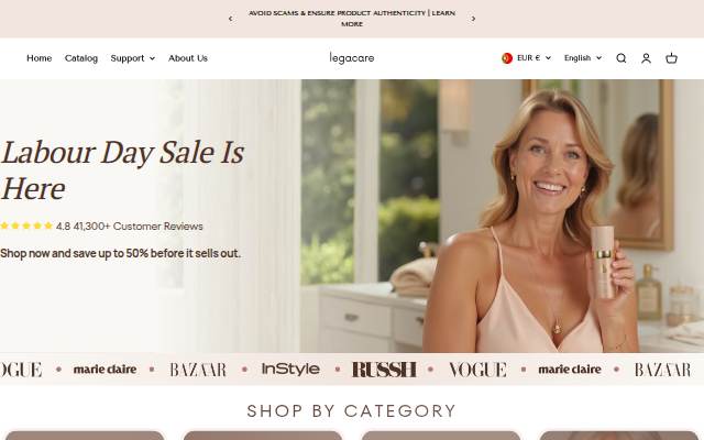Legacare storefront