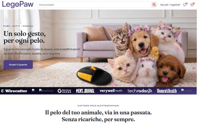 LegoPaw storefront