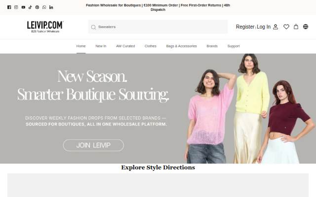 LEIVIP storefront