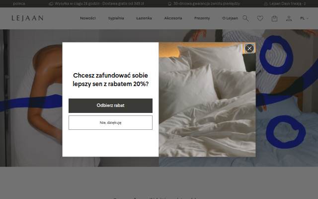 Lejaan.pl storefront