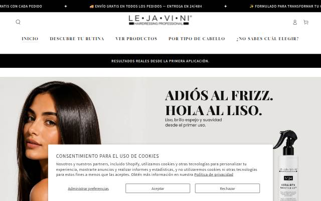LEJAVINI storefront